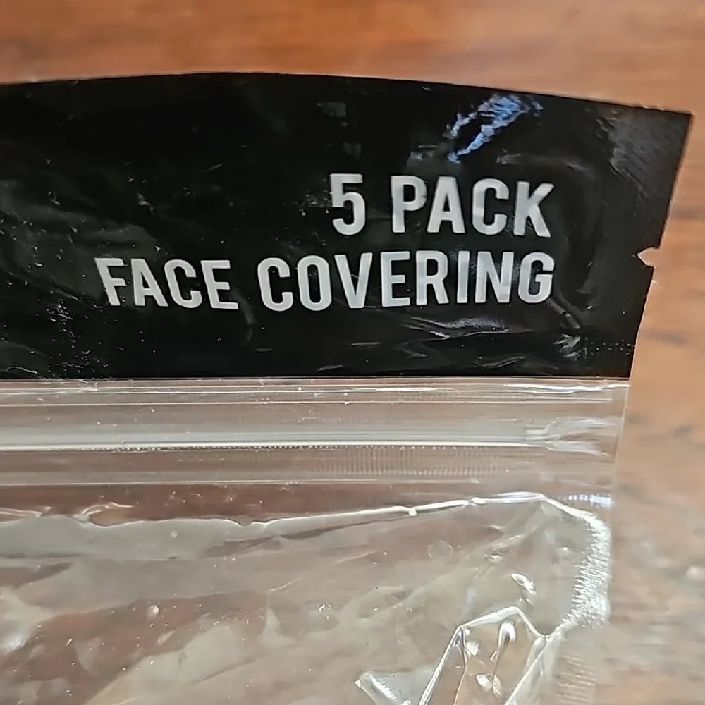 New Mad Engine Adult Face Mask Cover 5 Pack Washable & Reusable Dark Tie Dyes